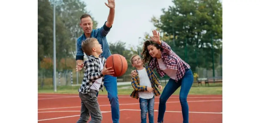 why basketball can be a hobby - bonding with family and friends
