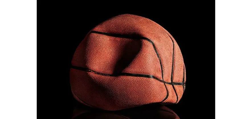 why my basketball keeps deflating - puncture to outer shell