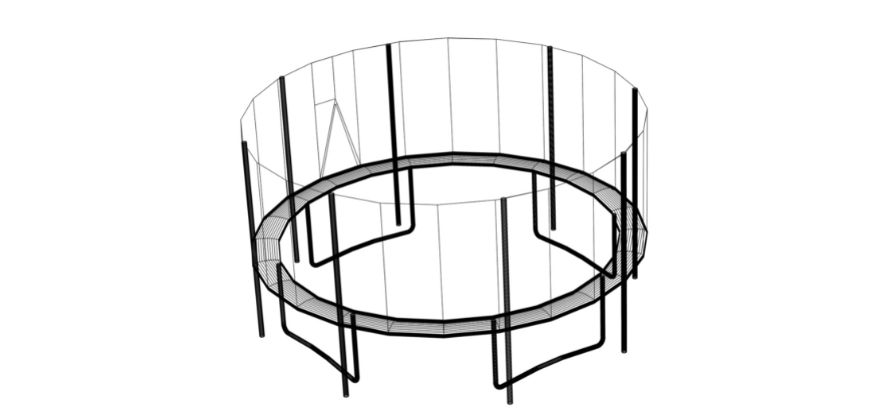 best trampoline basketball hoops - easy to set up