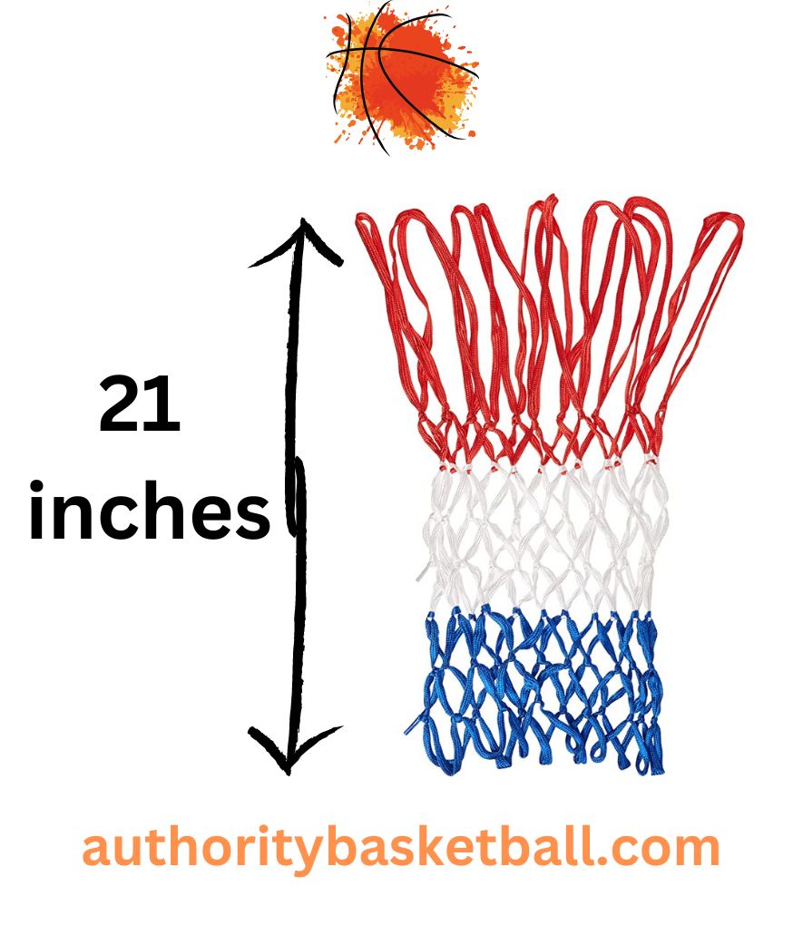 best basketball net - standard fit of spalding net