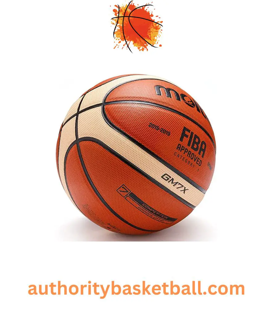 best molten basketballs - premium leather covering of GM7X