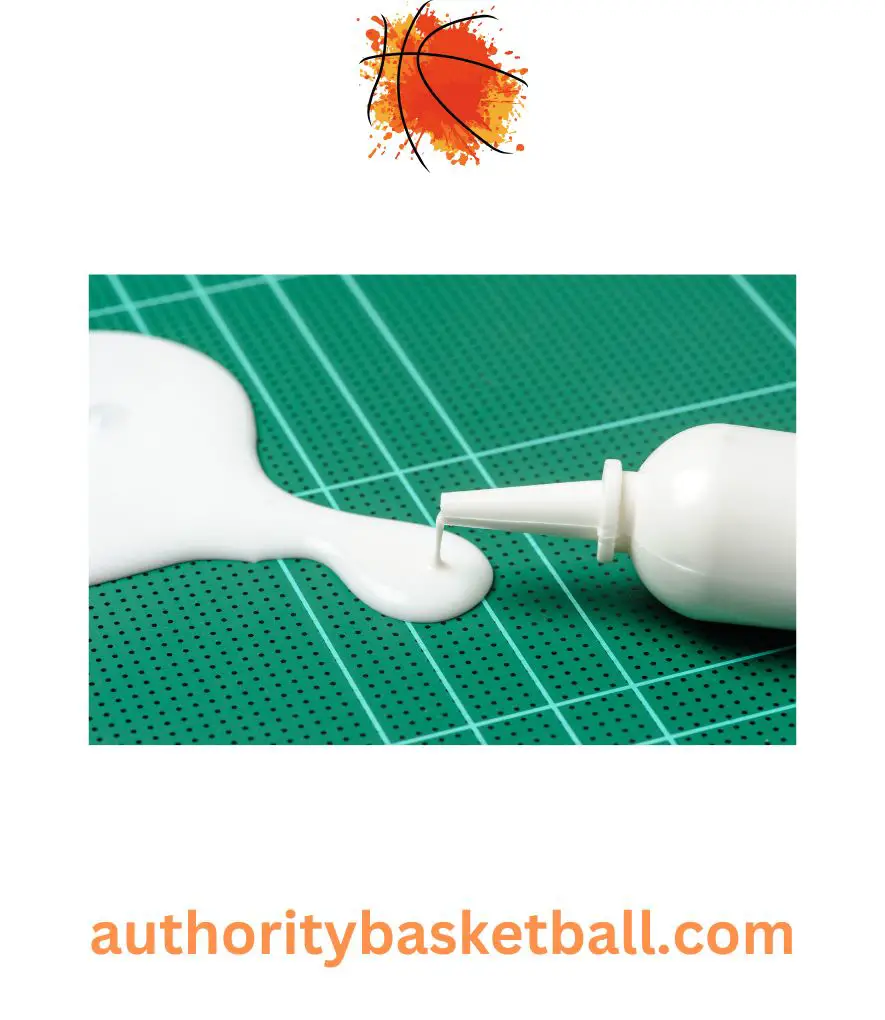 what basketballs smell like - adhesive