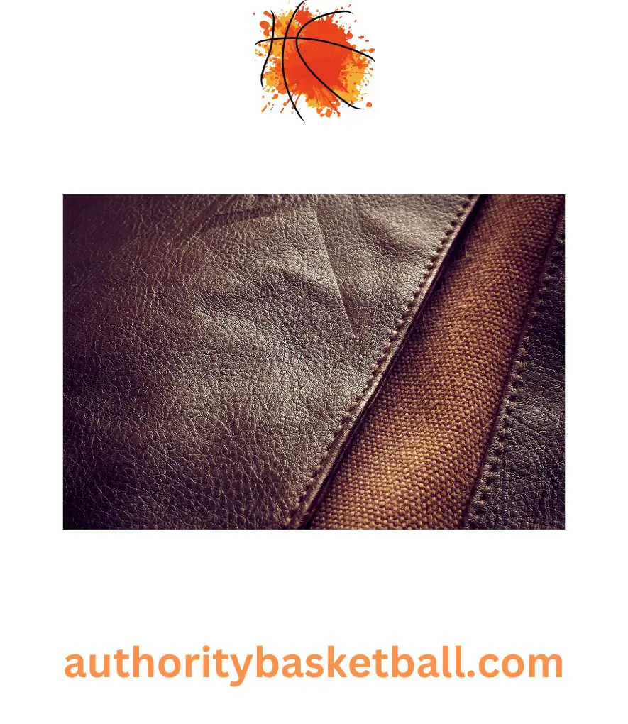 what basketballs smell like - leather